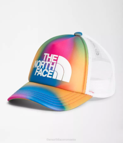 accesorii The North Face copii camioner cu spumă imprimeu degradat albastru super sonic 4N84R183