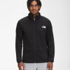 îmbrăcăminte The North Face bărbați canyonlands cu fermoar complet tnf negru 4N84R951