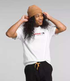 îmbrăcăminte The North Face bărbați tricou de oraș cu mâneci scurte tnf alb/montreal 4N84R1070