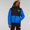 îmbrăcăminte The North Face copii geacă reversibilă mt chimbo cu glugă cu fermoar complet albastru optic 4N84R79