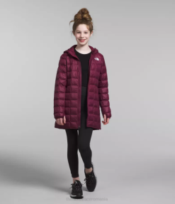 îmbrăcăminte The North Face copii parka termoball boysenberry 4N84R459
