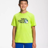 îmbrăcăminte The North Face copii tricou grafic cu maneca scurta led galben/tnf negru/marin summit 4N84R1060