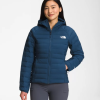 îmbrăcăminte The North Face femei hanorac cu glugă întinsă belleview albastru umbrit 4N84R670