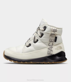 încălţăminte The North Face femei cizme impermeabile de lux cu șireturi thermoball gardenia alb/tnf negru 4N84R815